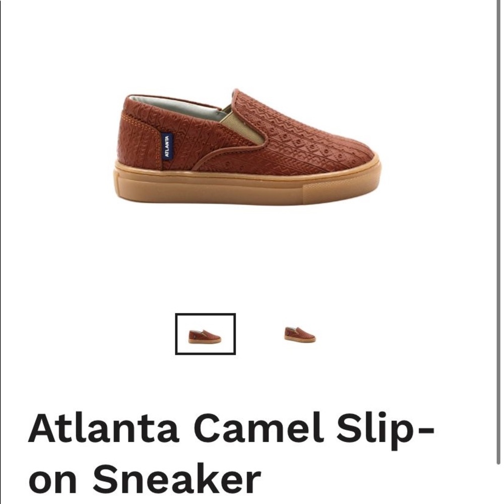 Atlanta Mocassin  slip on sneaker size 25